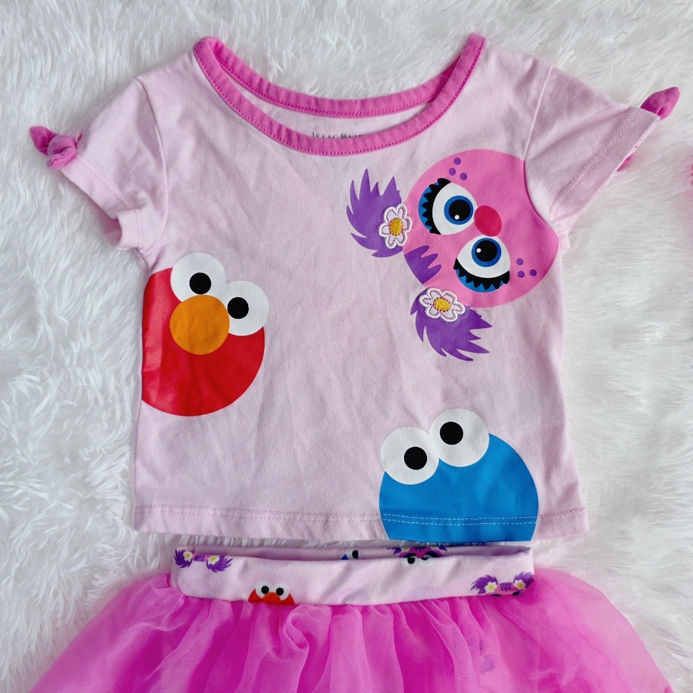 Sesame Street Baby Girls 4pc Set - Picture 3 of 7